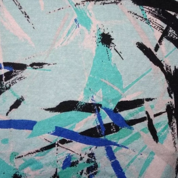 Lane Bryant Surplice V-Neck Smocked-Waist Jersey Midi Dress Plus Size 26 / 28 - Picture 6 of 9